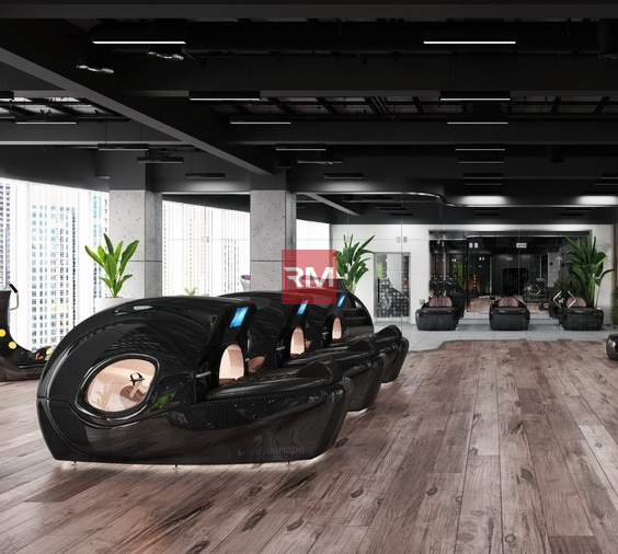 Infrashape Horizontal Vacu Activ — инфракрасный вакуумный велотренажер  - 2